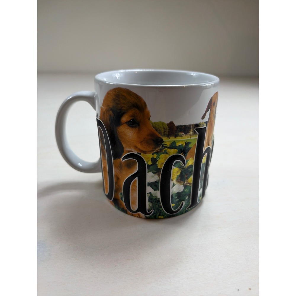 Americaware Dachshund Dog Puppy Ceramic Coffee Mug Tea Cup 2014 Doxie Lover Gift